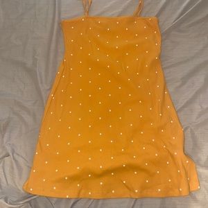 Polka Dot Tie Strap Dress